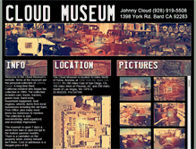 Tablet Screenshot of cloudmuseum.dynamitedave.com