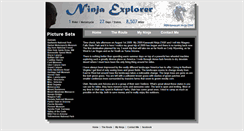 Desktop Screenshot of ninjaexplorer.dynamitedave.com